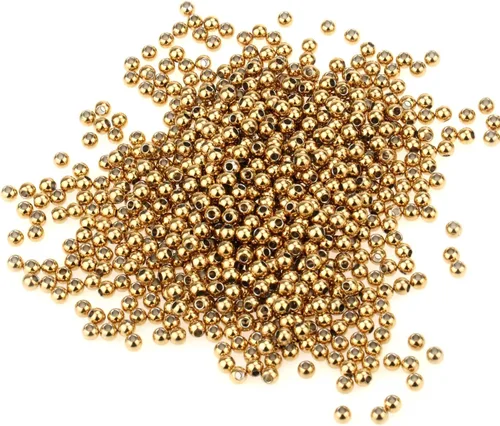 Vista 15 de [2 MM/280 piezas] Cuentas de acero inoxidable negras redondas de metal espaciador a granel para hacer joyas DIY, collar, pulsera Jewelry Beads for