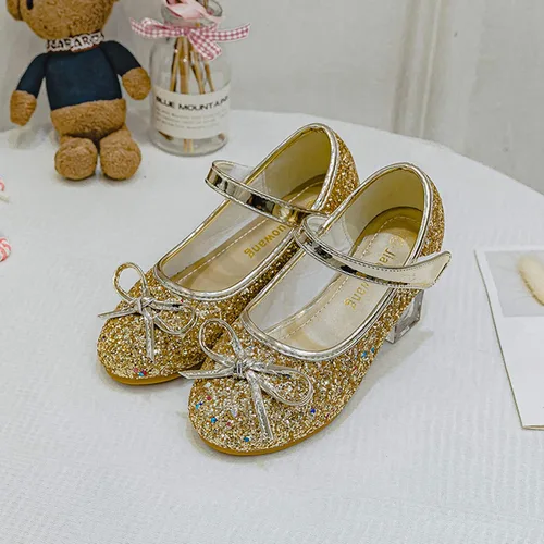 Vista 3 de Cadidi Dinos - Zapatos de vestir para niñas, brillantes, princesa, fiestas.