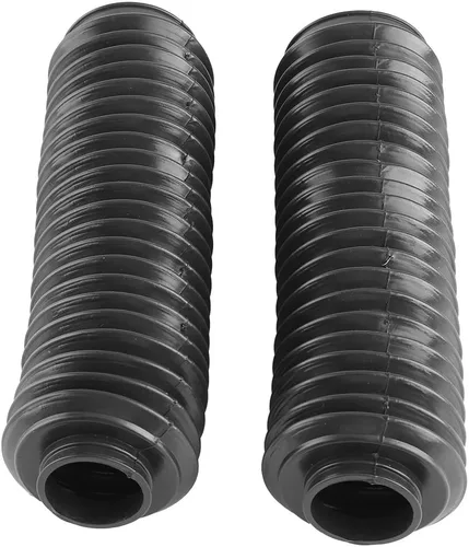 Vista 6 de Botas de horquilla para motocicleta, 1 par de tubos de horquilla delantera de motocicleta, funda de goma para ATV Dirt Bike, longitud: 9 pulgadas