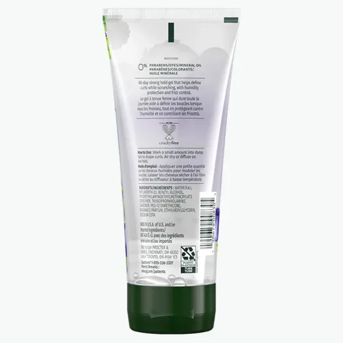 Vista 2 de Herbal Essences Gel para el cabello rizado, gel para el cabello rizado, definición de rizos durante todo el día, nivel de retención 3, aroma a