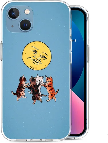 Vista 3 de Funda compatible con iPhone 12 Pro Max, funda protectora delgada y suave de poliuretano termoplástico a prueba de golpes con diseño de perros