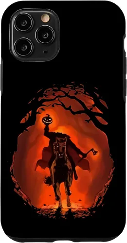 Vista 27 de iPhone 16 halloween scary pumpkin headless horseman Case