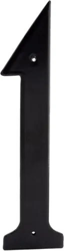 Vista 3 de Montague Metal Products números estándar para casas, Negro