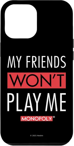 Vista 6 de Funda blanca para iPhone 15 Monopoly My Friends Won't Play