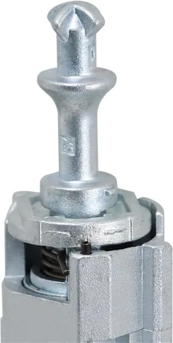 Vista 4 de labwork Cilindro de cerradura de puerta delantera izquierda para BMW X5 2000-2006, 2 llaves de repuesto 51217035421