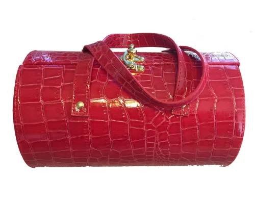 Vista 2 de Cameo Cosmetics Pro - Juego de maquillaje con estuche de transporte reutilizable rojo colección Premium, 76 piezas