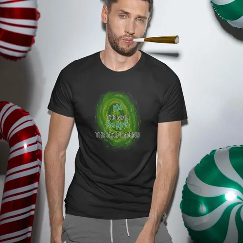 Vista 6 de Golf Lover Gift, Father's Day Present for A Dad Legend - Papa Man Myth Golf Legend On Men Women Shirt