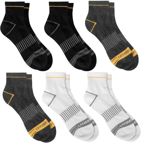 Vista 2 de Cat erpillar - Paquete de 6 calcetines medio acolchados para hombre, multicolor, talla L, Multicolor (6 unidades)
