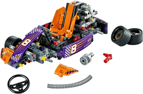 Vista 2 de LEGO Technic Kart 42048 Kit de construcción.