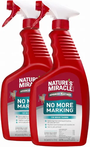 Vista 9 de Nature’s Miracle Advanced Platinum No More Marking, 128 onzas, ayuda a desalentar las marcaciones repetitivas de mascotas