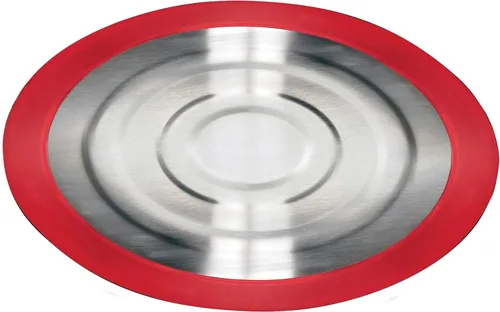 Vista 2 de Instant Pot 5252078 - Sartén redonda oficial con tapa de silicona, 7 pulgadas, color rojo