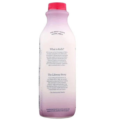 Vista 4 de Lifeway Leche entera orgánica Kefir, 10g de proteína, bayas mixtas, 32 fl oz