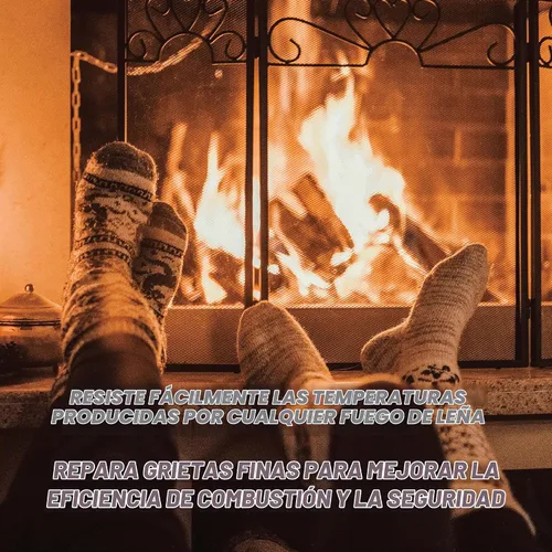 Vista 5 de Rutland cartucho de mortero para chimenea, de 10,3 oz. y color gris