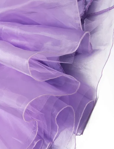 Vista 6 de DOCHEER Disfraz de princesa para niñas pequeñas, vestido de fiesta de cosplay (2-12 T)