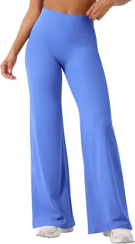 Vista 40 de YEOREO Ease - Leggings rectos para mujer, pantalones de yoga para gimnasio Amarillo (Butter Yellow)