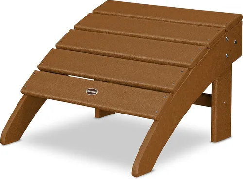 Vista 4 de POLYWOOD® Palm Coast Ottoman, Aruba