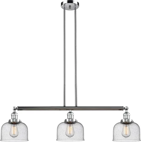 Vista 29 de Innovations 209-SN-HFS-82-SN-LED Colgante Isla LED de Franklin Restoration Collection 9.00 pulgadas Níquel