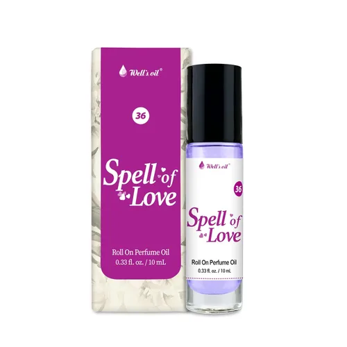 Vista 12 de Well's Oil Roll-On Perfume Oil (Polvo) De Larga Duración Sin Parabenos 0.33 Fl Oz / 10 ml