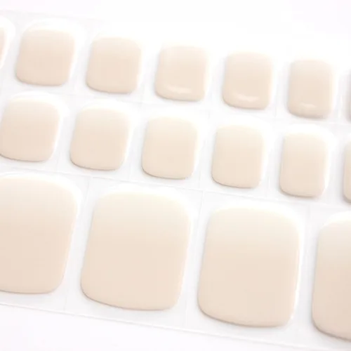 Vista 2 de Tiras de uñas de gel semicuradas para pedicura, envolturas, pegatinas UV