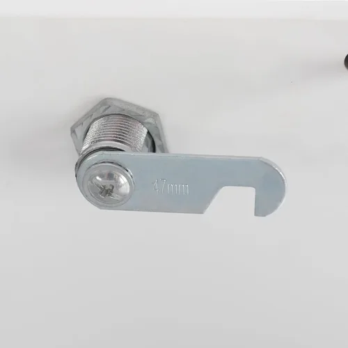 Vista 13 de Lavish Home - Archivador de 2 cajones con cerradura y cajón profundo, archivador rodante para debajo del escritorio, hogar u oficina (blanco)