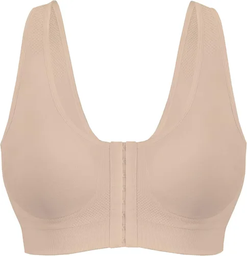 Vista 4 de Exquisite Form 5101000 Women's Fully Seamless Wireless Full Coverage Bra with Front Closure