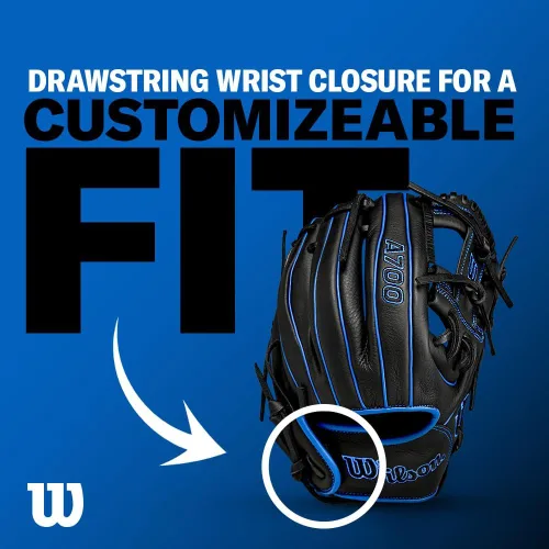 Vista 7 de Wilson A700 Baseball Gloves + Mitts Right + Left Hand Throw Multiple Styles