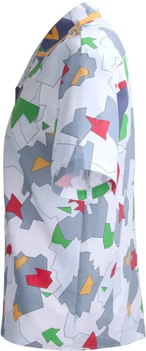 Vista 3 de Camisas de cosplay para hombre, camisa, camisetas de manga corta, camisas de playa para adultos y niños, trajes de Halloween