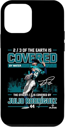 Vista 16 de Funda para iPhone 16 Julio Rodríguez Seattle MLBPA