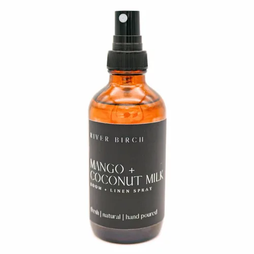 Vista 31 de River Birch Perfume de Lino y Ambiente con Aroma Navideño Fragancia para el Hogar Botella de Vidrio Ámbar de 4 oz Aroma Exclusivo de Lujo