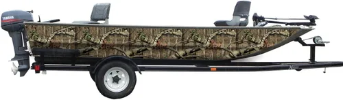 Vista 29 de Mossy Oak Graphics Kit de envoltura de camuflaje Blaze para barco - Vinilo de fácil instalación con acabado mate - Kit de 18" x 12