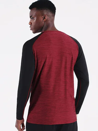 Vista 6 de NELEUS Camisas deportivas de manga larga para hombre Dry Fit