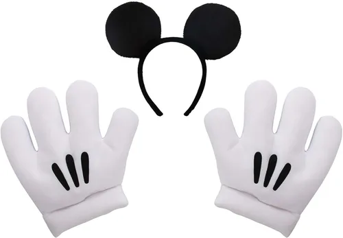 Vista 3 de Juego de orejas y guantes de Mickey