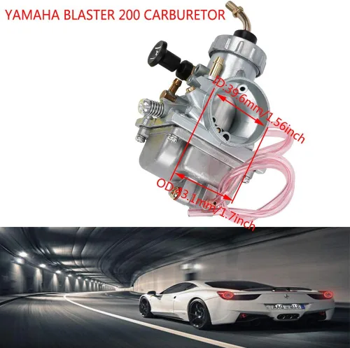 Vista 5 de LIYYOO Kit de carburador YFS200 compatible con Yamaha 200 YFS200 1988-2006