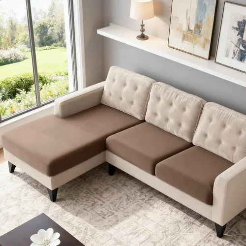 Vista 24 de TAOCOCO Fundas de Cojines de Sofá Elásticas Fundas de Asiento de Silla para Sillón, Fundas de Asiento de Sofá de 1 Pieza Protector de Muebles Suave