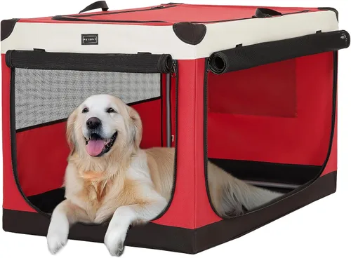 Vista 20 de Petsfit Jaula para gatos – 20 pulgadas ligera, fácil de instalar, resistente jaula portátil para perros, marco ajustable con 3 puertas de malla Verde