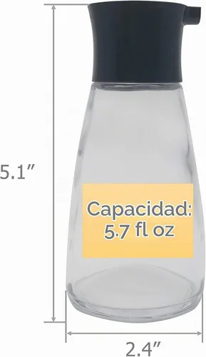 Vista 7 de EIKS Juego de dispensador de vinagre de aceite de oliva y salsa de soja