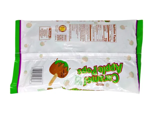 Vista 5 de Tootsie Roll Caramelo Apple Pops - Bolsa de 12.7 onzas