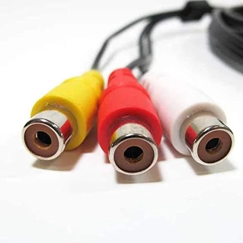 Vista 3 de SF Cable, Cable de extensión de audio y video de 3 RCA macho a 3 RCA hembra (50 pies)