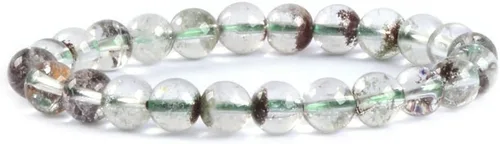 Vista 32 de Justinstones Gem - Pulsera elástica de cuentas redondas de piedras semipreciosas de 8 mm, unisex, de 17.78 cm Turmalina negra de grado A