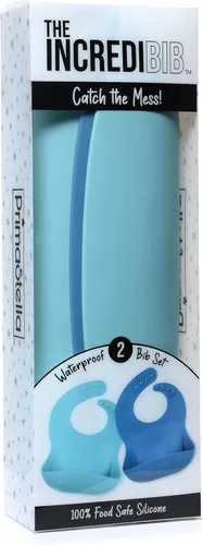 Vista 5 de PrimaStella Baberos de silicona para bebés – Babero suave ajustable impermeable para bebés y niños pequeños Sin BPA