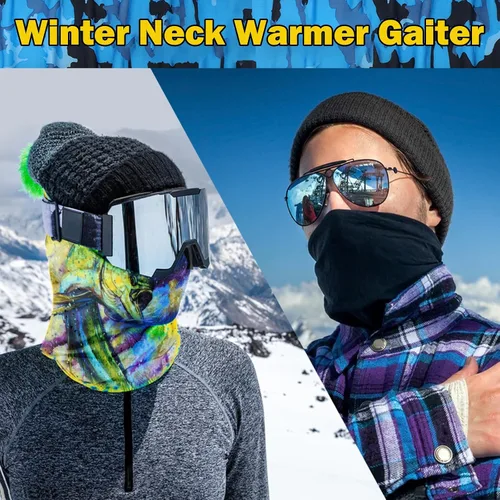 Vista 6 de Bufanda transpirable para el cuello, máscara facial para hombres y mujeres, senderismo, ciclismo, deportes, pesca, protección solar UV bandana