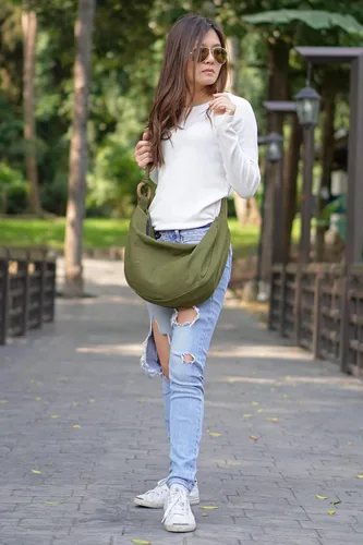Vista 3 de Your Cozy Bolso cruzado para mujer, bolso hippie, bolso hobo para mujer, bolso bandolera hippie, bolso hippie