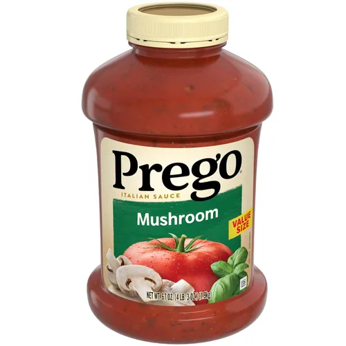 Vista 16 de Prego Tomate grueso con salsa de pasta de ajo y cebolla, tarro de 24 onzas