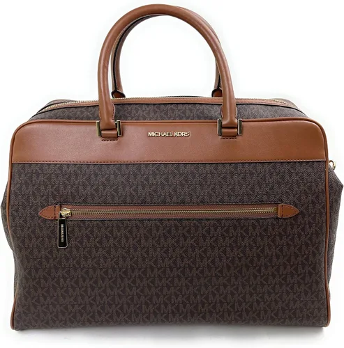 Vista 2 de Michael Kors Bolsa de viaje grande con funda para carrito marrón
