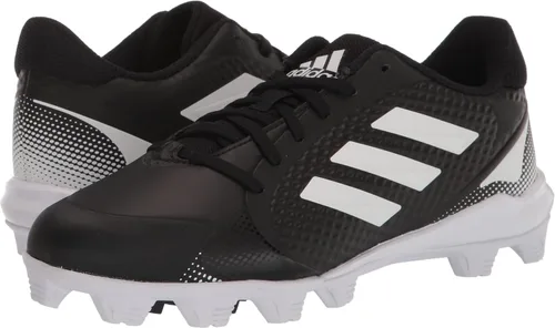 Vista 7 de adidas Purehustle 2 Md - Tenis de béisbol para mujer, Núcleo negro y blanco.