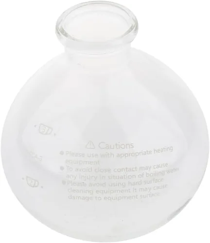 Vista 3 de Flameer Syphon - Cafetera al vacío, sifón de sifón y espolvoreo superior, piezas de percoladores de café, 5 tazas debajo