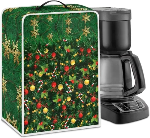 Vista 24 de Cubierta antipolvo para máquina de café con girasol, cubierta antipolvo para cafetera, funda para licuadora, cubierta de tela para batidora de pie
