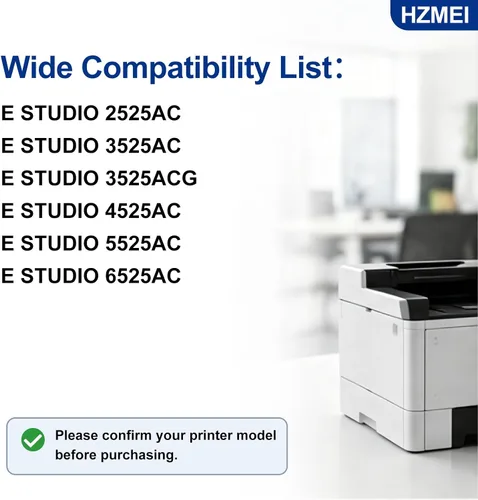 Vista 2 de T-FC425U Cartucho de tóner T-FC425U-K T-FC425U-C T-FC425U-M T-FC425U-Y Tóner TFC425U de alto rendimiento compatible con impresora E-Studio 2525AC