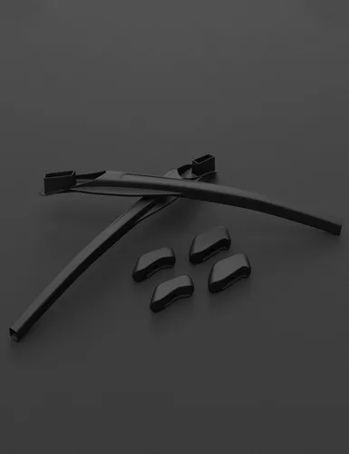 Vista 4 de Eye Opening Stuff Kits de goma de repuesto para auriculares y nariz compatibles con gafas de sol Oakley Flak 2.0/Flak 2.0 XL OO9188 Negro