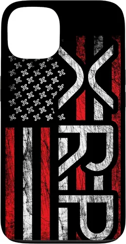 Vista 7 de iPhone 16 XRP Crypto - XRP criptomoneda - Bandera americana - Funda XRP